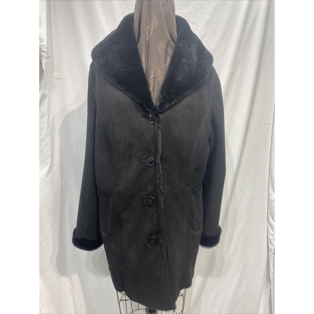 Bibello Black Shearling Stroller